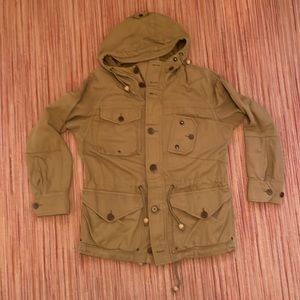 Ralph Lauren Olive Green Utility Jacket with Hood